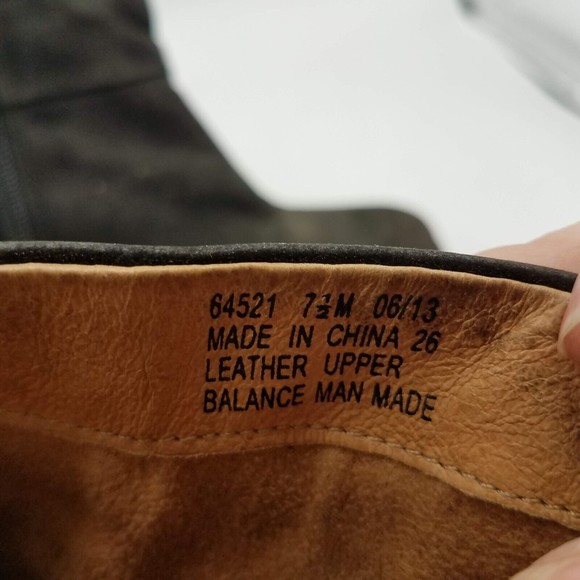 Clarks Womens 7.5 Mission Zelle Side Zip Ankle Boots Heel Booties Black 64521 - Picture 10 of 10